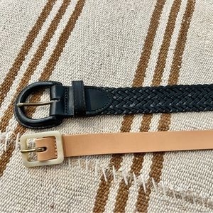(2) Madewell Leather Belts!